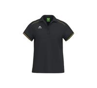 Erima Polo CMPT sportiva a manica corta Nero Donna Taglia 40