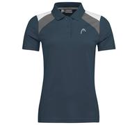 Head Racket Club 22 Short Sleeve Polo Blu S Donna