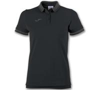 Joma 900444.100.2XL Polo a Manica Corta, Bali II, Donna, Nero, 2XL