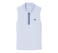 Polo da donna Lacoste Sleeveless Ultra Dry Stretch Tennis - light blue - Blu (S)