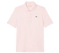 Polo da donna Lacoste Slim Fit UV Protect Stretch Golf - Rosa (L)