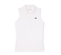 Polo da donna Lacoste Ultra-Dry Anti-UV Golf - Bianco