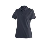 Maier Sports Polo da donna Ulrike - piqué leggero Dryprotec traspirante NFC blu 42