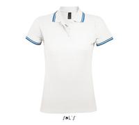 Polo da donna Sol's Pasadena Blanc 2XL