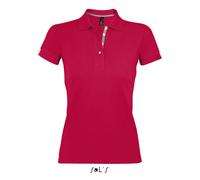 Polo da donna Sol's Portland Rouge M