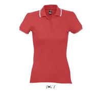 Polo da donna Sol's Practice Rouge 2XL