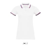 Polo da donna Sol's Prestige Blanc 2XL