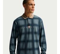 Polo da golf a manica lunga Dri-FIT Nike Fairway Fresh - Uomo - Grigio L