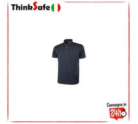 Polo Da Lavoro A Manica Corta U Power Gap Blue
