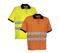Polo da lavoro ad alta visibilità Cofra Helpway