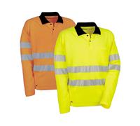 Polo da lavoro ad alta visibilità Cofra New Sun