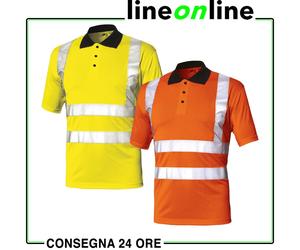 Polo da lavoro alta visibilità Industrial Starter Polo Basic AV 08184