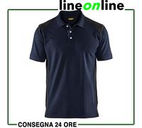 Polo da lavoro Blaklader 3324-Nero/Giallo-S