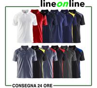 Polo da lavoro Blaklader 3324-Nero/Giallo-S