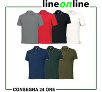 Polo da lavoro Industrial Starter Portofino Stretch 08189 elasticizzata trasp...