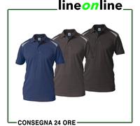 Polo da lavoro Siggi Task 2 in 100% piquet cotone a maniche corte 170 gr/mq