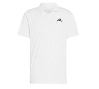 Polo da tennis da uomo Adidas Club Climacool Graphic - white/dash grey - Bianco (XL)