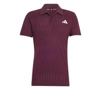 Polo da tennis da uomo Adidas Freelift - maroon - Rosso (S)
