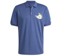 Polo da tennis da uomo Adidas Premium Polo - nobind - Blu (XL)