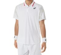 Polo da tennis da uomo Asics Court Graphic - Bianco (XXL)