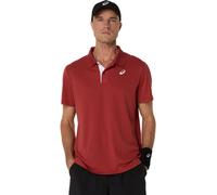 Polo da tennis da uomo Asics Court - Marrone (M)