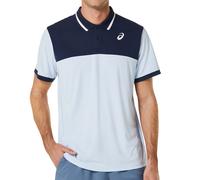 Polo da tennis da uomo Asics Court - soft sky/midnight - Blu (M)
