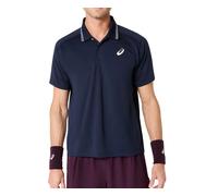 Polo da tennis da uomo Asics Game Short Sleeve - midnight - Blu (XL)