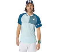 Polo da tennis da uomo Asics Match - aquamarine - Turchese (XL)