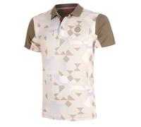 Polo da tennis da uomo Bidi Badu Paris - beige/light brown - Multicolore (XXL)