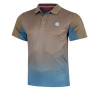 Polo da tennis da uomo Bidi Badu Spectrum Spirit - Marrone (XL)