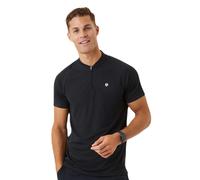 Polo da tennis da uomo Björn Borg Ace Performance Zip - black beauty - Nero (S)