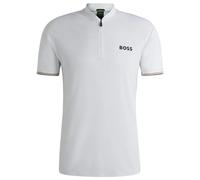 Polo da tennis da uomo BOSS Active Slim Fit - Bianco (XL)