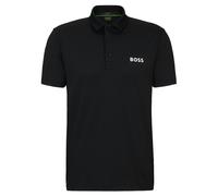 Polo da tennis da uomo BOSS Paddytech Degradé-Jacquard - black - Nero (M)