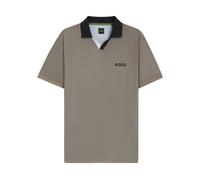 Polo da tennis da uomo BOSS Palle TOC - light/pastel green - Marrone (XXL)