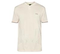 Polo da tennis da uomo BOSS Pariq Desert Active - Beige (L)