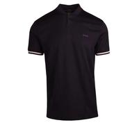 Polo da tennis da uomo BOSS Pariq Desert Active - Nero (XL)