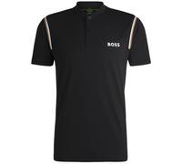 Polo da tennis da uomo BOSS Pariq MB - Nero (S)