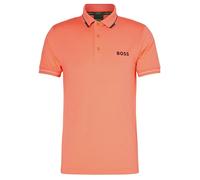 Polo da tennis da uomo BOSS Paul Pro Slim Fit - Arancione (M)
