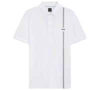 BOSS Active polo ad asciugatura rapida con riga tipica del marchio - Style PL_TOC Game 3, 50563363 Colore neutro XL