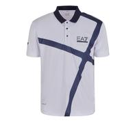 Polo da tennis da uomo EA7 Man Jersey - white - Bianco (L)