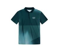 Polo da tennis da uomo EA7 Tennis Pro - green fancy - Verde (L)