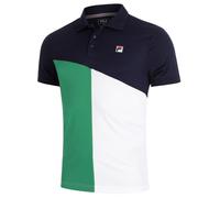 Polo da tennis da uomo Fila Erol - navy/ultramarine green comb - Multicolore (L)