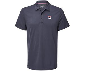 Polo da tennis da uomo Fila Maurice M- black melange - Nero (S)