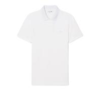 Polo da tennis da uomo Lacoste Slim Fit Pique - white - Bianco (XL)