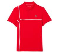 Polo da tennis da uomo Lacoste Sport Tennis Piped Technical Piqué Polo - red - Rosso (M)