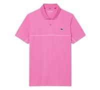 Polo da tennis da uomo Lacoste Sport Ultra Dry Trim Accent - rose - Rosa (XL)