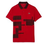 Polo da tennis da uomo Lacoste Tennis x Novak Djokovic Fan Version - Rosso (XL)