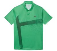 Polo da tennis da uomo Lacoste Tennis x Novak Djokovic On Court - Verde (XL)