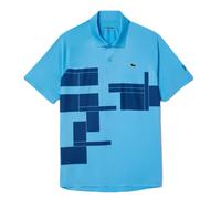 Polo da tennis da uomo Lacoste Tennis x Novak Djokovic Regular Fit On Court - Blu (XL)