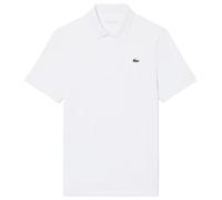 Polo da tennis da uomo Lacoste Ultra Dry Stretch Golf - white - Bianco (L)